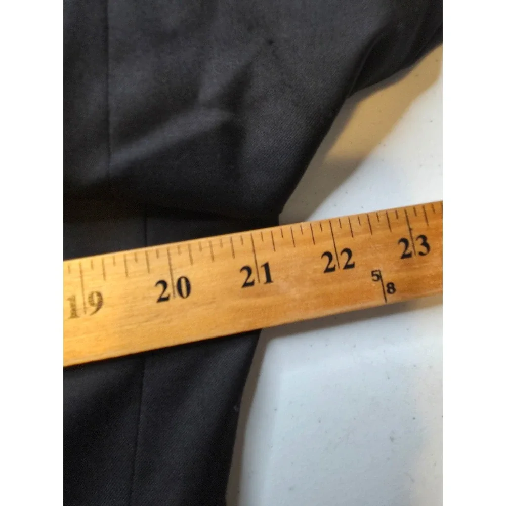 Berragamo Blazer Jacket‎ Mens 42R Black Sports Coat 2 Buttons Super 110's Wool